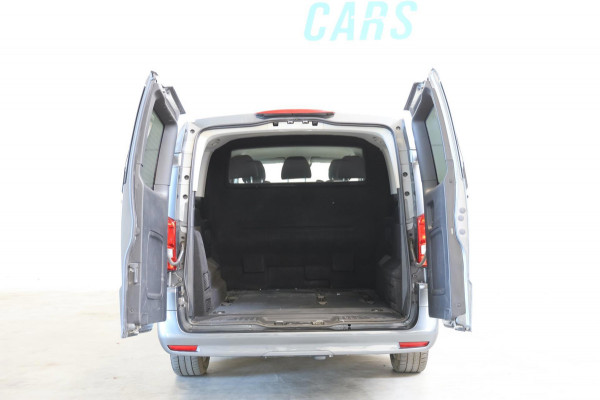 Mercedes-Benz Vito 124 CDI TOURER AUT DUBBELE CAB LED 237PK 5 PERS NAVI BLIS CLIMA CRUISE CONTROL LEASE V/A €144 P.M. INRUIL MOG