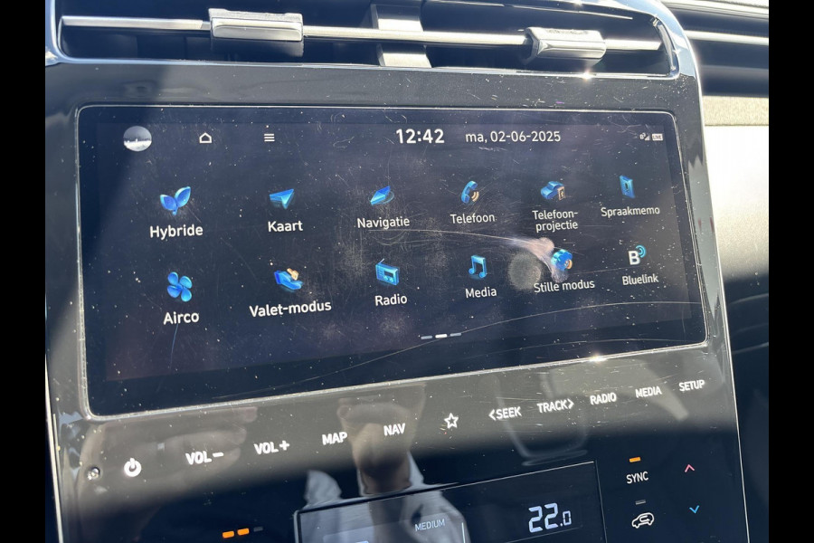 Hyundai Tucson 1.6 T-GDI HEV Premium | zwart dak | volleder | trekhaak