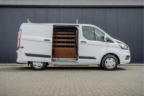Ford Transit Custom 280 2.0 TDCI L1H1 | Inrichting | GateLock | 3-Zits | LED | Airco | Cruise | PDC | Euro 6