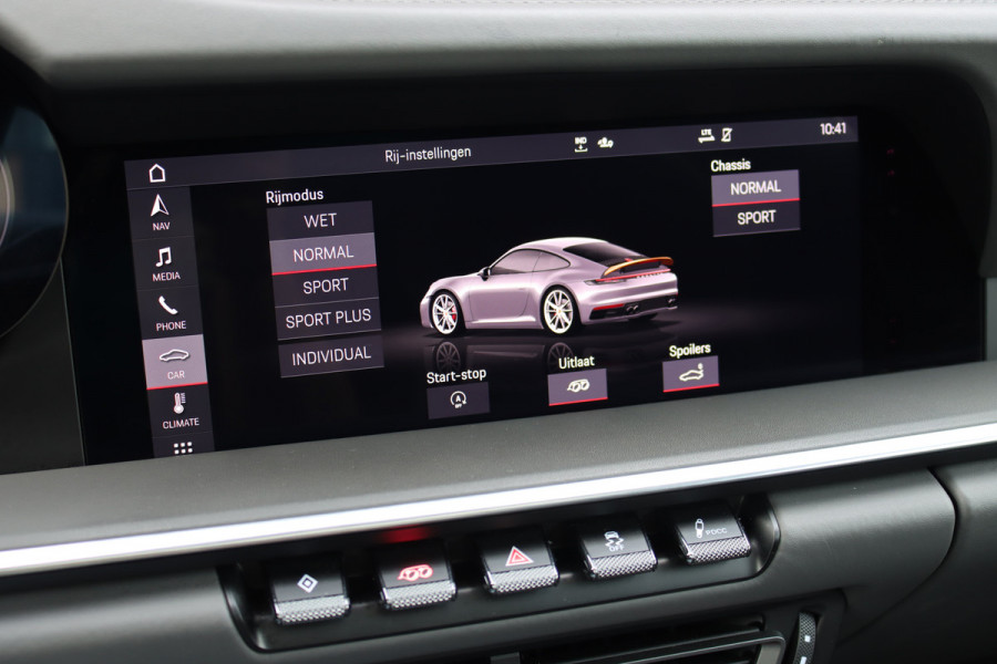 Porsche 911 992 3.0 Carrera 4S | 4-Wielbesturing | Panoramadak | Sport-Chrono | PASM | Burmester High-End | Surround Camera | Stoelventilatie- en verwarming | Night Vision |