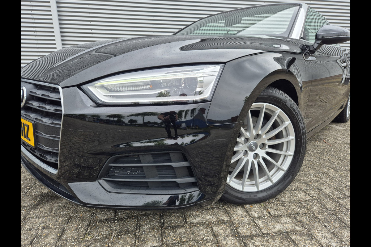 Audi A5 Cabriolet 2.0 TFSI MHEV Pro Line Automaat, airco,navigatie,stoelverwarming,lederen bekleding,parkeersensoren, Audi A5 Cabriolet 2.0 TFSI MHEV Pro Line Automaat, airco,navigatie,stoelverwarming,lederen bekleding,parkeersensoren,