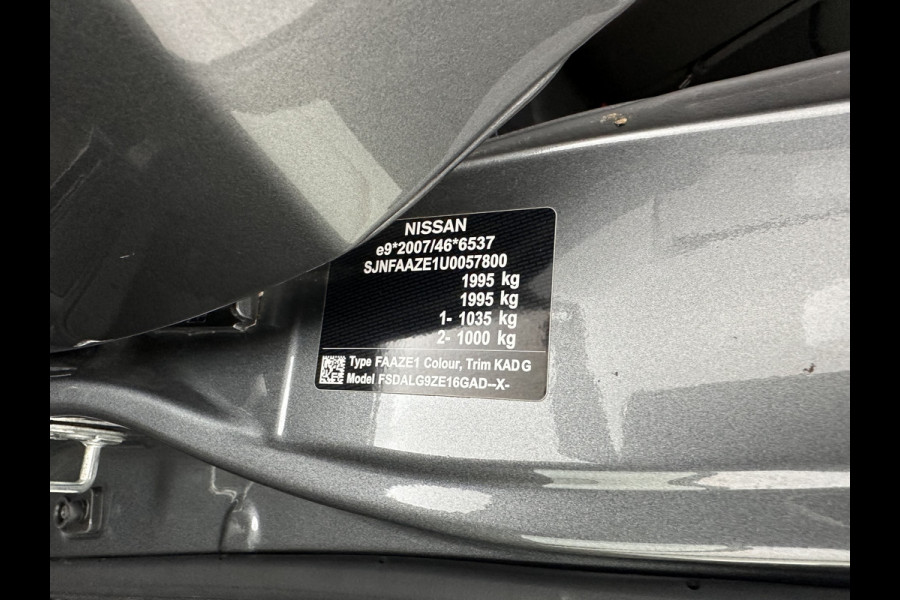 Nissan Leaf Tekna 40 kWh Aut. *LEATHER-FABRIC | FULL-LED | BOSE-SURROUND | ADAPTIVE-CRUISE | TOPVIEW | KEYLESS | NAVI-FULLMAP | BLINDSPOT | DAB+ | PDC | HEATED-COMFORTSEATS | TOWBAR | DIGI-COCKPIT | 17"ALU