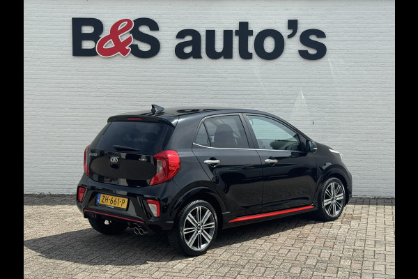 Kia Picanto 1.0 T-GDI GT-Line Leder Carplay Camera Cruise Navigatie Verwarmde stoelen en stuurwiel