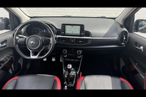 Kia Picanto 1.0 T-GDI GT-Line Leder Carplay Camera Cruise Navigatie Verwarmde stoelen en stuurwiel