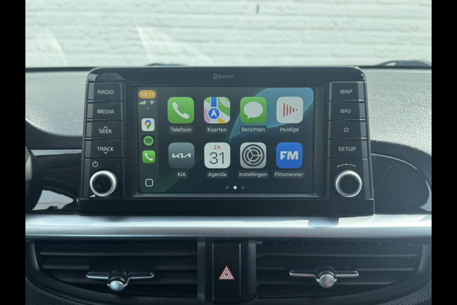 Kia Picanto 1.0 T-GDI GT-Line Leder Carplay Camera Cruise Navigatie Verwarmde stoelen en stuurwiel