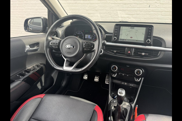 Kia Picanto 1.0 T-GDI GT-Line Leder Carplay Camera Cruise Navigatie Verwarmde stoelen en stuurwiel