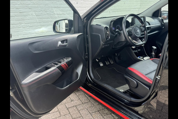 Kia Picanto 1.0 T-GDI GT-Line Leder Carplay Camera Cruise Navigatie Verwarmde stoelen en stuurwiel