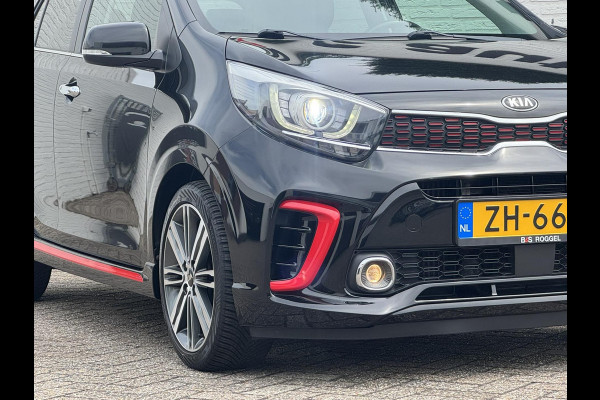 Kia Picanto 1.0 T-GDI GT-Line Leder Carplay Camera Cruise Navigatie Verwarmde stoelen en stuurwiel