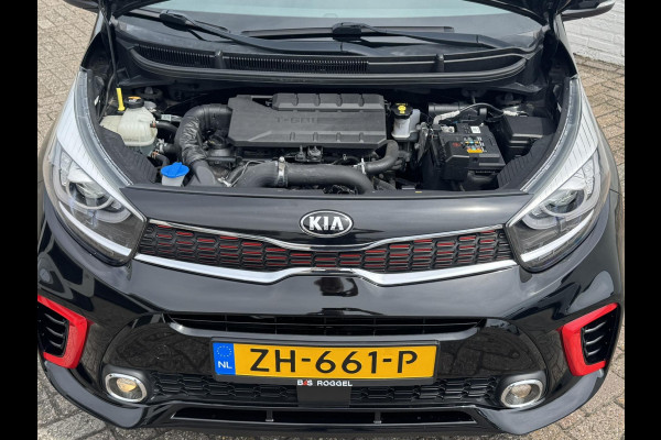 Kia Picanto 1.0 T-GDI GT-Line Leder Carplay Camera Cruise Navigatie Verwarmde stoelen en stuurwiel