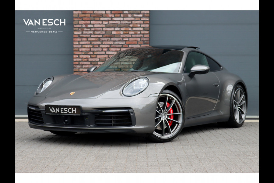 Porsche 911 992 3.0 Carrera 4S | 4-Wielbesturing | Panoramadak | Sport-Chrono | PASM | Burmester High-End | Surround Camera | Stoelventilatie- en verwarming | Night Vision |