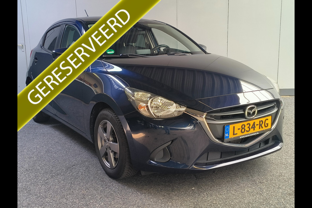 Mazda 2 1.5 Skyactiv-G SkyLease uit 2018 Rijklaar  + 12 maanden Bovag-garantie Henk Jongen Auto's in Helmond,  al 50 jaar service zoals 't hoort!