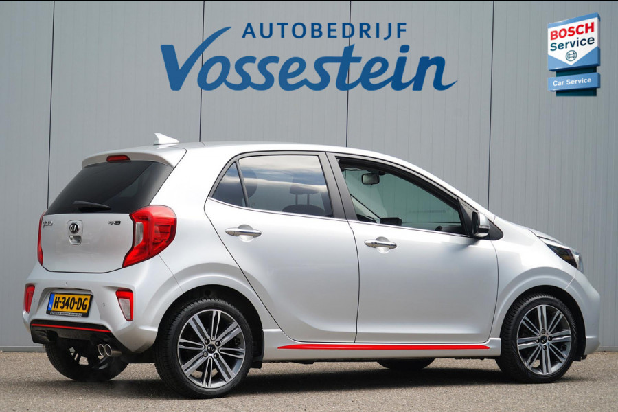 Kia Picanto 1.0 T-GDI GT-Line / 101 pk / 50dkm NAP / Leder / Camera / Stoel- en Stuurverw. / NL-Auto