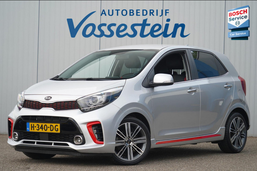 Kia Picanto 1.0 T-GDI GT-Line / 101 pk / 50dkm NAP / Leder / Camera / Stoel- en Stuurverw. / NL-Auto