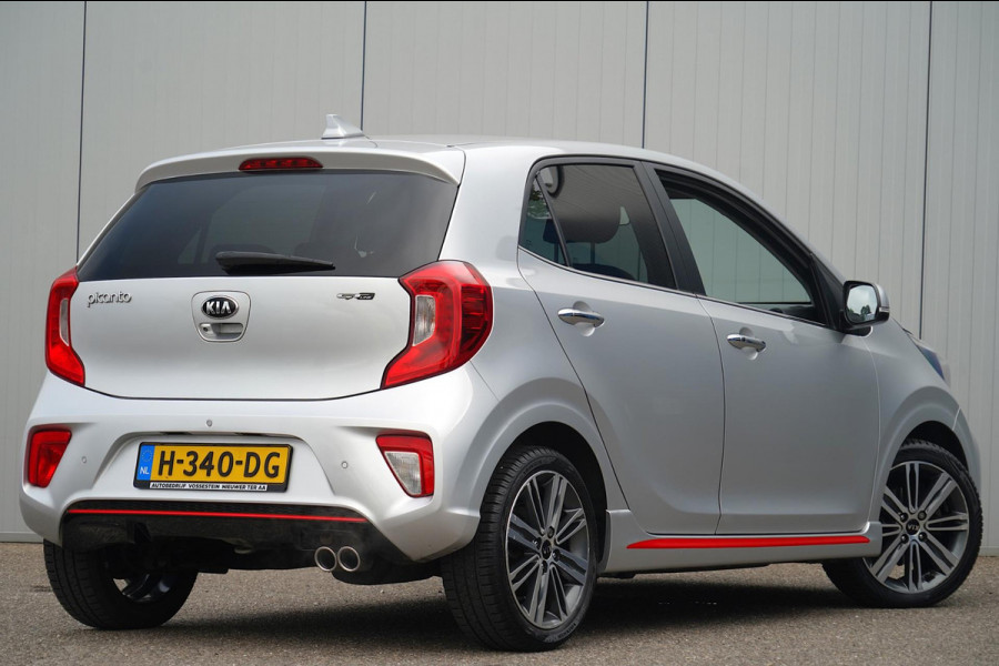 Kia Picanto 1.0 T-GDI GT-Line / 101 pk / 50dkm NAP / Leder / Camera / Stoel- en Stuurverw. / NL-Auto