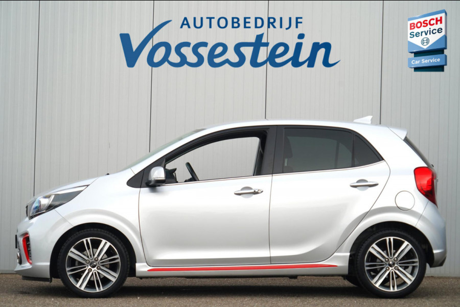 Kia Picanto 1.0 T-GDI GT-Line / 101 pk / 50dkm NAP / Leder / Camera / Stoel- en Stuurverw. / NL-Auto