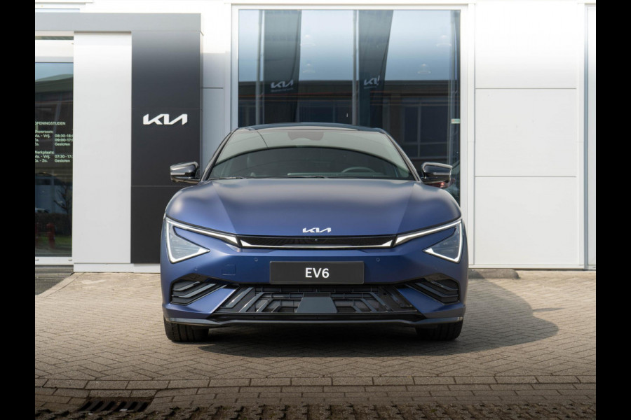 Kia Ev6 GT-Line 84 kWh Yacht Blue Matte: alleen bij ons en direct leverbaar | UNIEKE KLEUR | NIEUWE AUTO