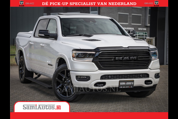 Dodge Ram 1500 Laramie Night Edition | 5.7V8 4X4 | Sport Line met Panorama dak en Camera en veel meer | Luxe Leder | Comfortabele Dubbele Cabine met Royale 5 Zitplaatsen |