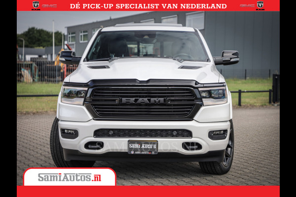 Dodge Ram 1500 Laramie Night Edition | 5.7V8 4X4 | Sport Line met Panorama dak en Camera en veel meer | Luxe Leder | Comfortabele Dubbele Cabine met Royale 5 Zitplaatsen |