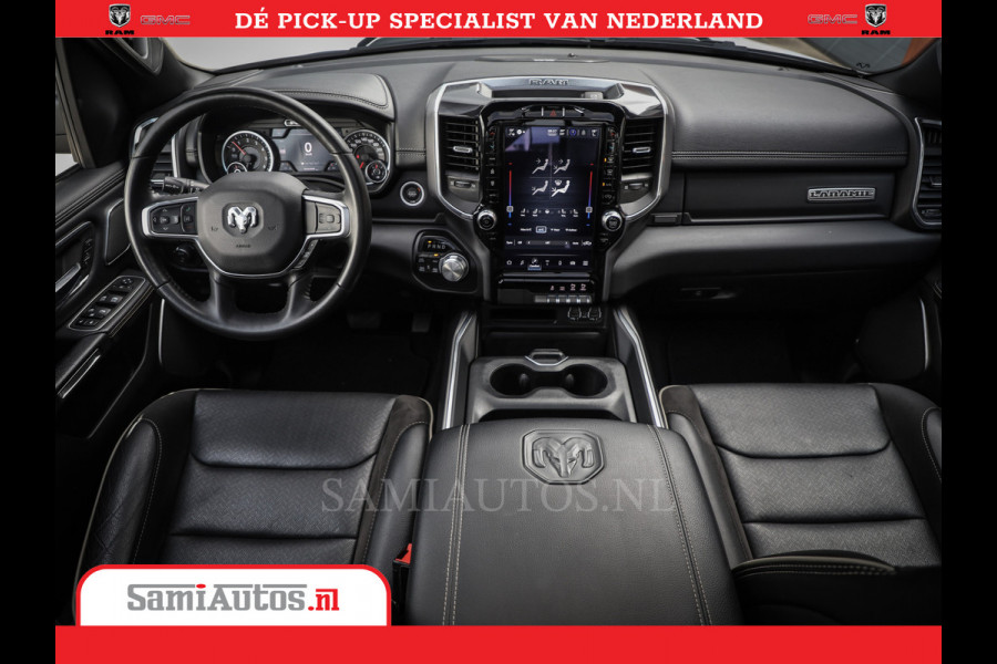 Dodge Ram 1500 Laramie Night Edition | 5.7V8 4X4 | Sport Line met Panorama dak en Camera en veel meer | Luxe Leder | Comfortabele Dubbele Cabine met Royale 5 Zitplaatsen |