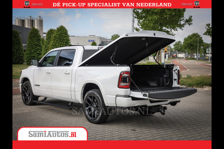Dodge Ram 1500 Laramie Night Edition | 5.7V8 4X4 | Sport Line met Panorama dak en Camera en veel meer | Luxe Leder | Comfortabele Dubbele Cabine met Royale 5 Zitplaatsen |
