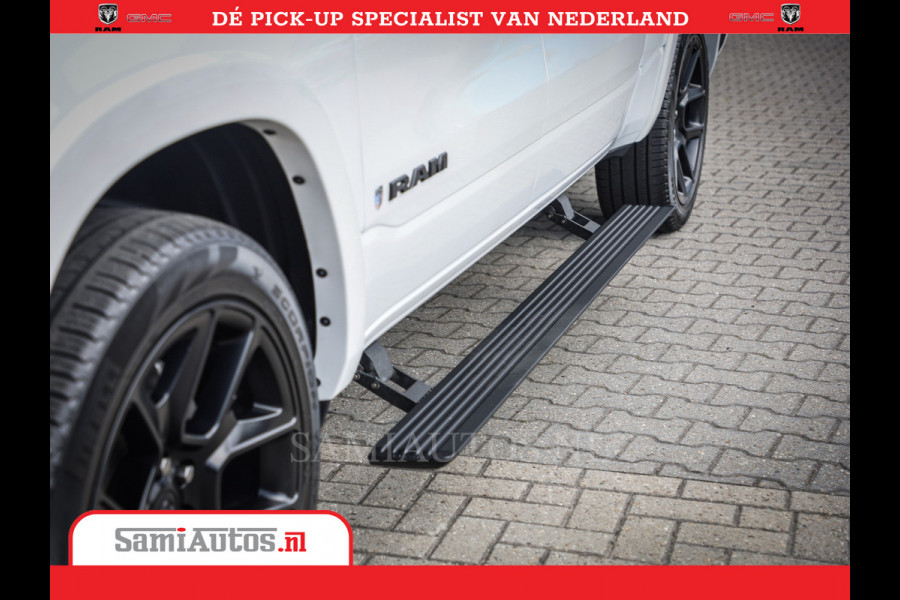 Dodge Ram 1500 Laramie Night Edition | 5.7V8 4X4 | Sport Line met Panorama dak en Camera en veel meer | Luxe Leder | Comfortabele Dubbele Cabine met Royale 5 Zitplaatsen |
