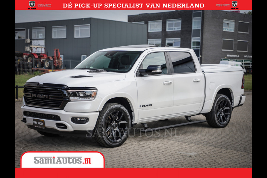 Dodge Ram 1500 Laramie Night Edition | 5.7V8 4X4 | Sport Line met Panorama dak en Camera en veel meer | Luxe Leder | Comfortabele Dubbele Cabine met Royale 5 Zitplaatsen |