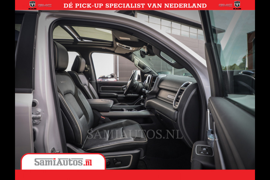 Dodge Ram 1500 Laramie Night Edition | 5.7V8 4X4 | Sport Line met Panorama dak en Camera en veel meer | Luxe Leder | Comfortabele Dubbele Cabine met Royale 5 Zitplaatsen |