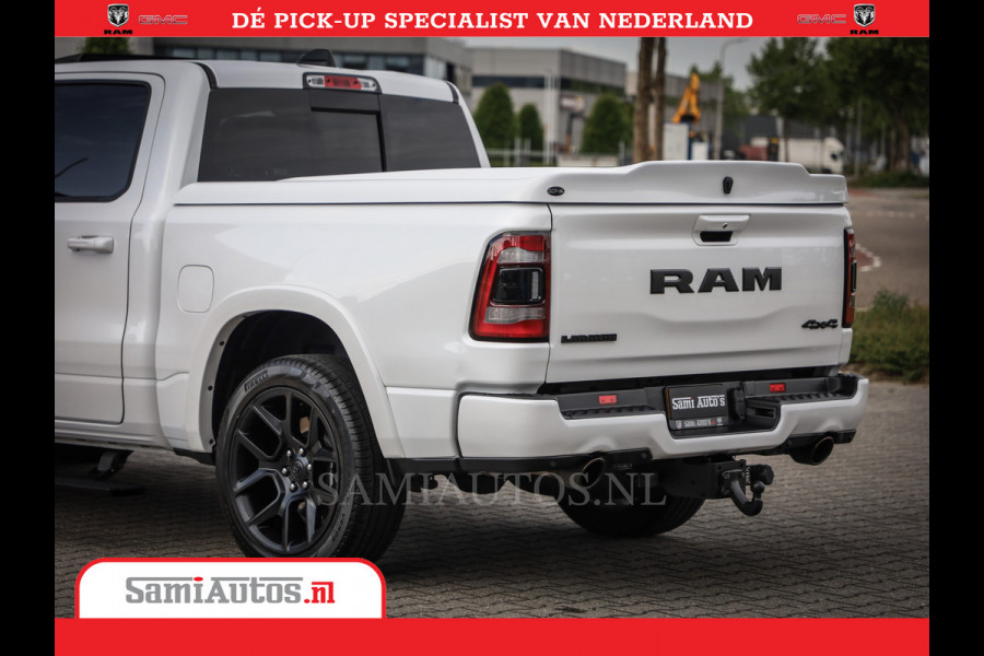 Dodge Ram 1500 Laramie Night Edition | 5.7V8 4X4 | Sport Line met Panorama dak en Camera en veel meer | Luxe Leder | Comfortabele Dubbele Cabine met Royale 5 Zitplaatsen |