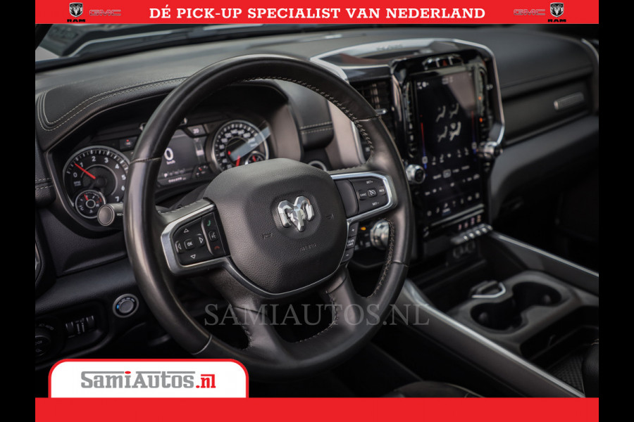 Dodge Ram 1500 Laramie Night Edition | 5.7V8 4X4 | Sport Line met Panorama dak en Camera en veel meer | Luxe Leder | Comfortabele Dubbele Cabine met Royale 5 Zitplaatsen |