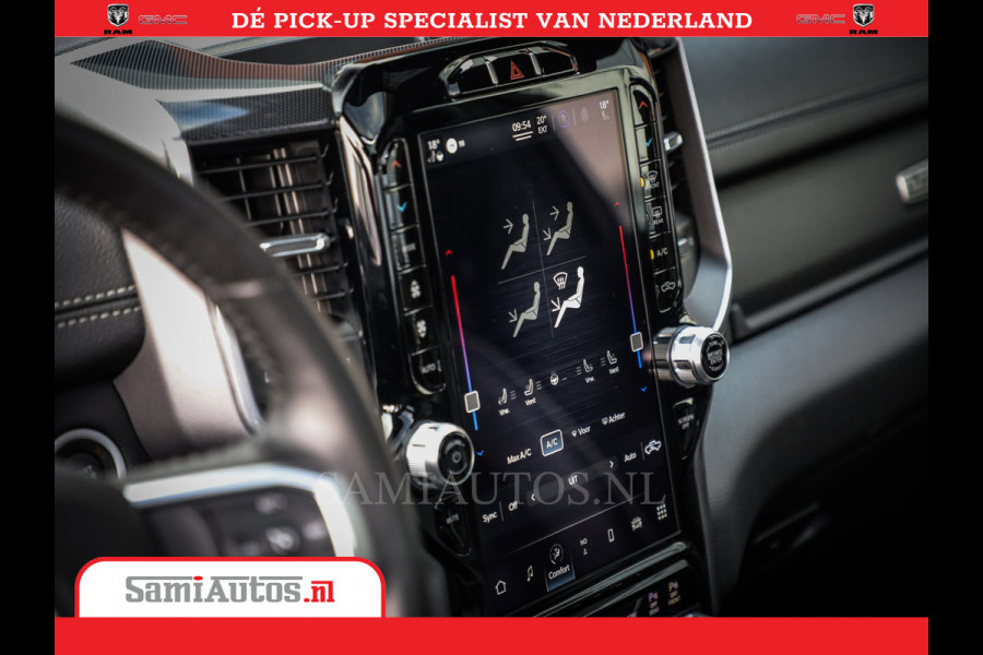 Dodge Ram 1500 Laramie Night Edition | 5.7V8 4X4 | Sport Line met Panorama dak en Camera en veel meer | Luxe Leder | Comfortabele Dubbele Cabine met Royale 5 Zitplaatsen |