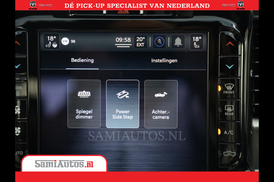 Dodge Ram 1500 Laramie Night Edition | 5.7V8 4X4 | Sport Line met Panorama dak en Camera en veel meer | Luxe Leder | Comfortabele Dubbele Cabine met Royale 5 Zitplaatsen |