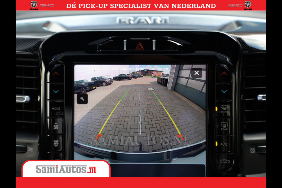 Dodge Ram 1500 Laramie Night Edition | 5.7V8 4X4 | Sport Line met Panorama dak en Camera en veel meer | Luxe Leder | Comfortabele Dubbele Cabine met Royale 5 Zitplaatsen |