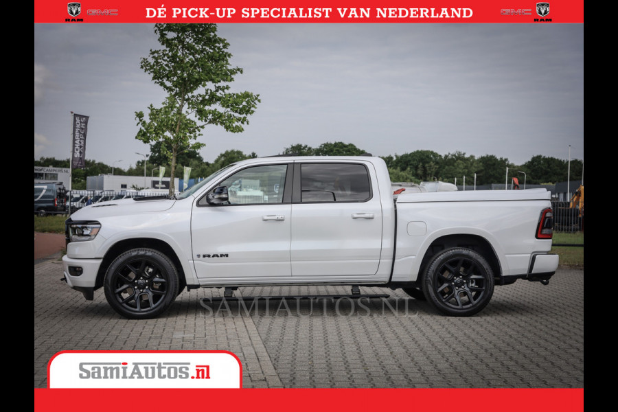 Dodge Ram 1500 Laramie Night Edition | 5.7V8 4X4 | Sport Line met Panorama dak en Camera en veel meer | Luxe Leder | Comfortabele Dubbele Cabine met Royale 5 Zitplaatsen |