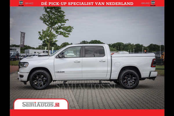 Dodge Ram 1500 Laramie Night Edition | 5.7V8 4X4 | Sport Line met Panorama dak en Camera en veel meer | Luxe Leder | Comfortabele Dubbele Cabine met Royale 5 Zitplaatsen |