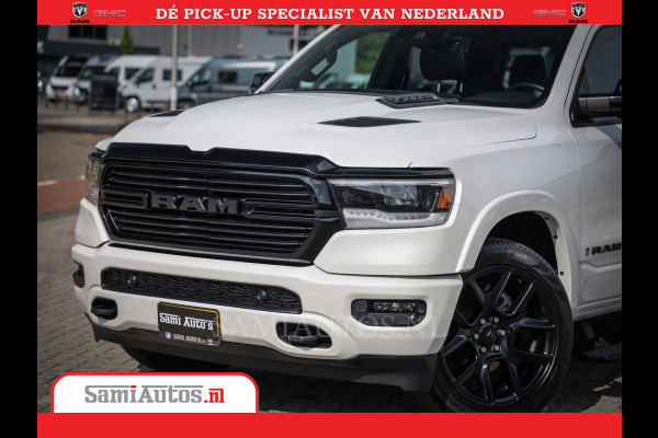 Dodge Ram 1500 Laramie Night Edition | 5.7V8 4X4 | Sport Line met Panorama dak en Camera en veel meer | Luxe Leder | Comfortabele Dubbele Cabine met Royale 5 Zitplaatsen |