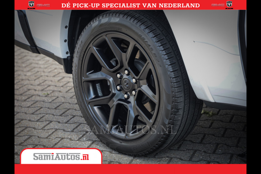 Dodge Ram 1500 Laramie Night Edition | 5.7V8 4X4 | Sport Line met Panorama dak en Camera en veel meer | Luxe Leder | Comfortabele Dubbele Cabine met Royale 5 Zitplaatsen |