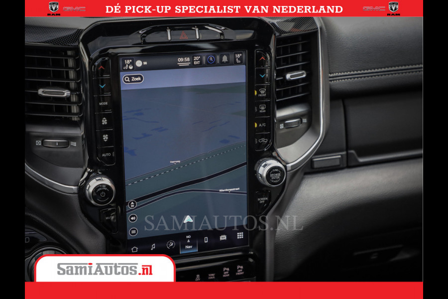 Dodge Ram 1500 Laramie Night Edition | 5.7V8 4X4 | Sport Line met Panorama dak en Camera en veel meer | Luxe Leder | Comfortabele Dubbele Cabine met Royale 5 Zitplaatsen |
