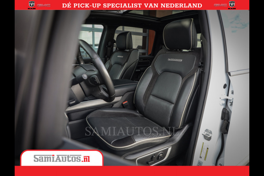 Dodge Ram 1500 Laramie Night Edition | 5.7V8 4X4 | Sport Line met Panorama dak en Camera en veel meer | Luxe Leder | Comfortabele Dubbele Cabine met Royale 5 Zitplaatsen |
