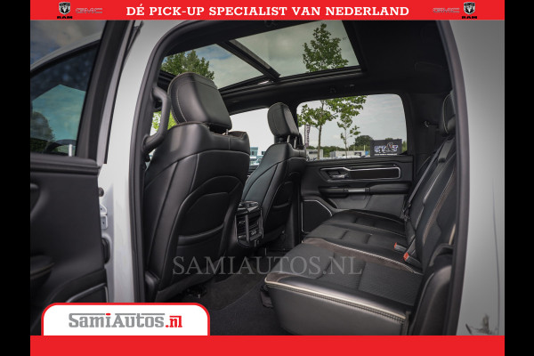 Dodge Ram 1500 Laramie Night Edition | 5.7V8 4X4 | Sport Line met Panorama dak en Camera en veel meer | Luxe Leder | Comfortabele Dubbele Cabine met Royale 5 Zitplaatsen |