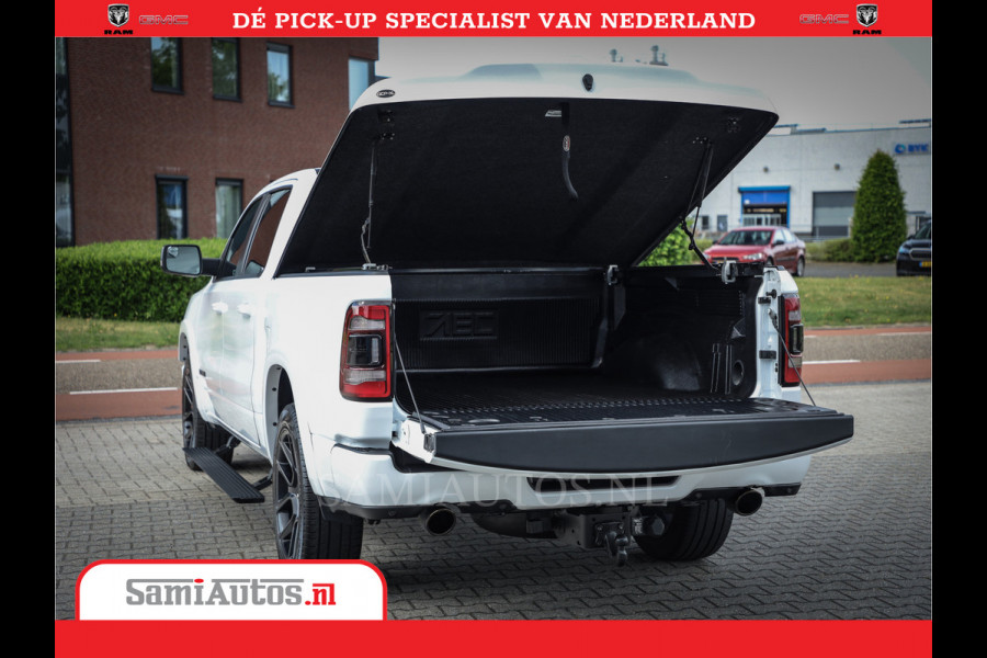 Dodge Ram 1500 Laramie Night Edition | 5.7V8 4X4 | Sport Line met Panorama dak en Camera en veel meer | Luxe Leder | Comfortabele Dubbele Cabine met Royale 5 Zitplaatsen |