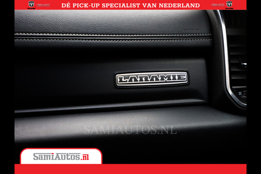 Dodge Ram 1500 Laramie Night Edition | 5.7V8 4X4 | Sport Line met Panorama dak en Camera en veel meer | Luxe Leder | Comfortabele Dubbele Cabine met Royale 5 Zitplaatsen |