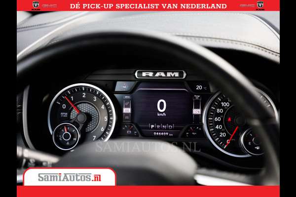 Dodge Ram 1500 Laramie Night Edition | 5.7V8 4X4 | Sport Line met Panorama dak en Camera en veel meer | Luxe Leder | Comfortabele Dubbele Cabine met Royale 5 Zitplaatsen |