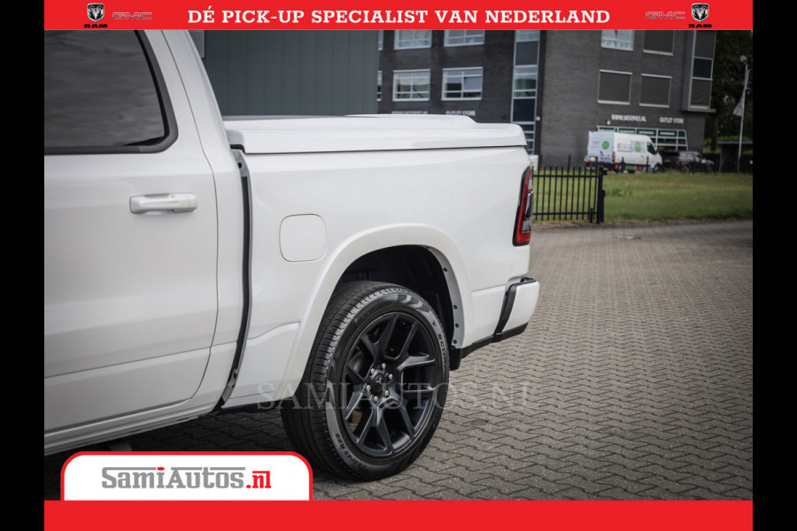 Dodge Ram 1500 Laramie Night Edition | 5.7V8 4X4 | Sport Line met Panorama dak en Camera en veel meer | Luxe Leder | Comfortabele Dubbele Cabine met Royale 5 Zitplaatsen |