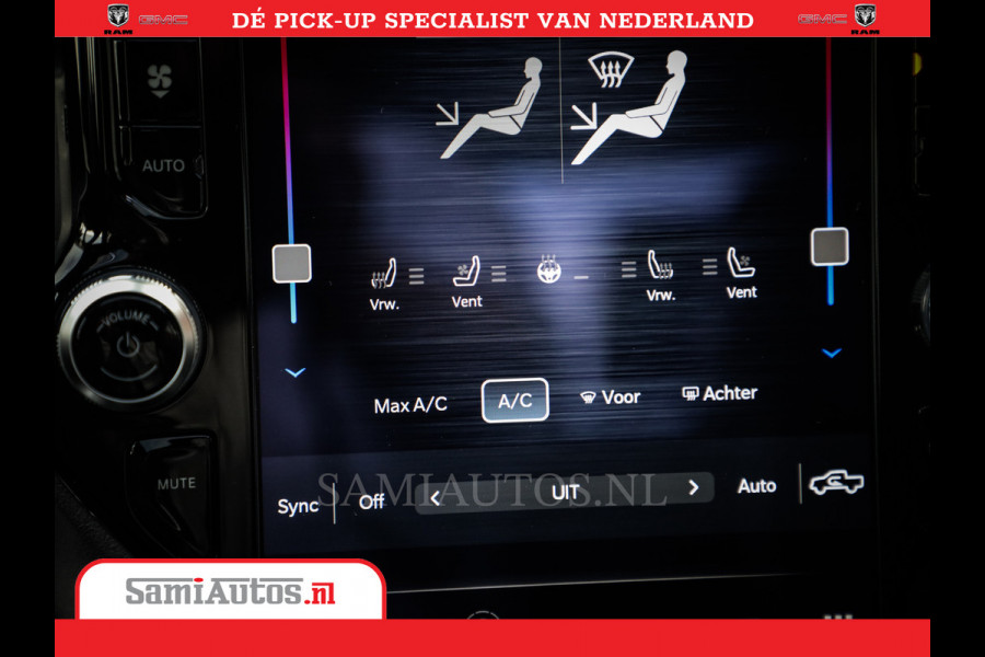Dodge Ram 1500 Laramie Night Edition | 5.7V8 4X4 | Sport Line met Panorama dak en Camera en veel meer | Luxe Leder | Comfortabele Dubbele Cabine met Royale 5 Zitplaatsen |