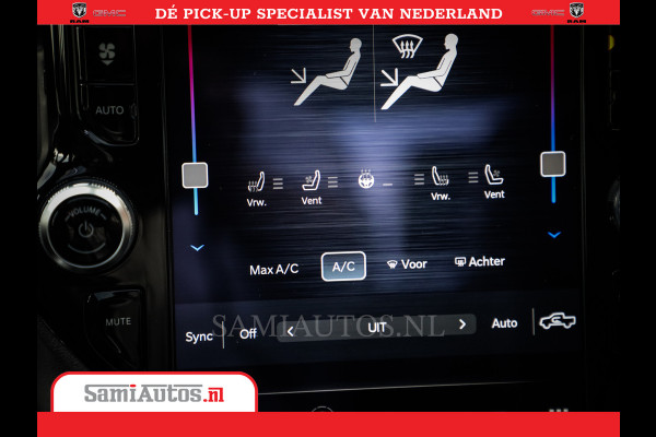 Dodge Ram 1500 Laramie Night Edition | 5.7V8 4X4 | Sport Line met Panorama dak en Camera en veel meer | Luxe Leder | Comfortabele Dubbele Cabine met Royale 5 Zitplaatsen |