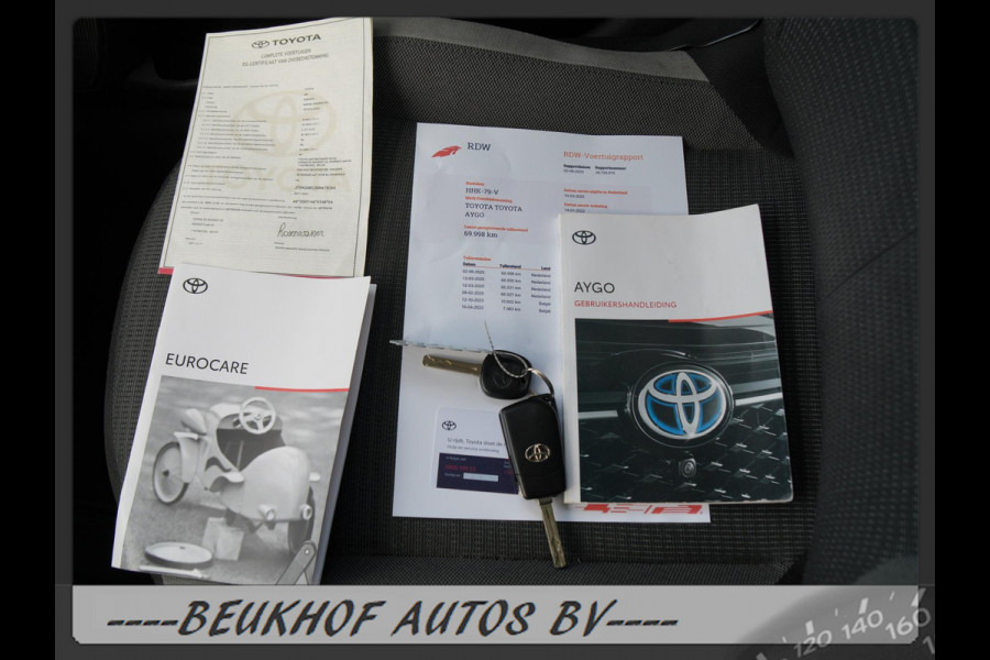 Toyota Aygo 1.0 VVT-i x-joy Automaat Carplay Bluetooth Cam