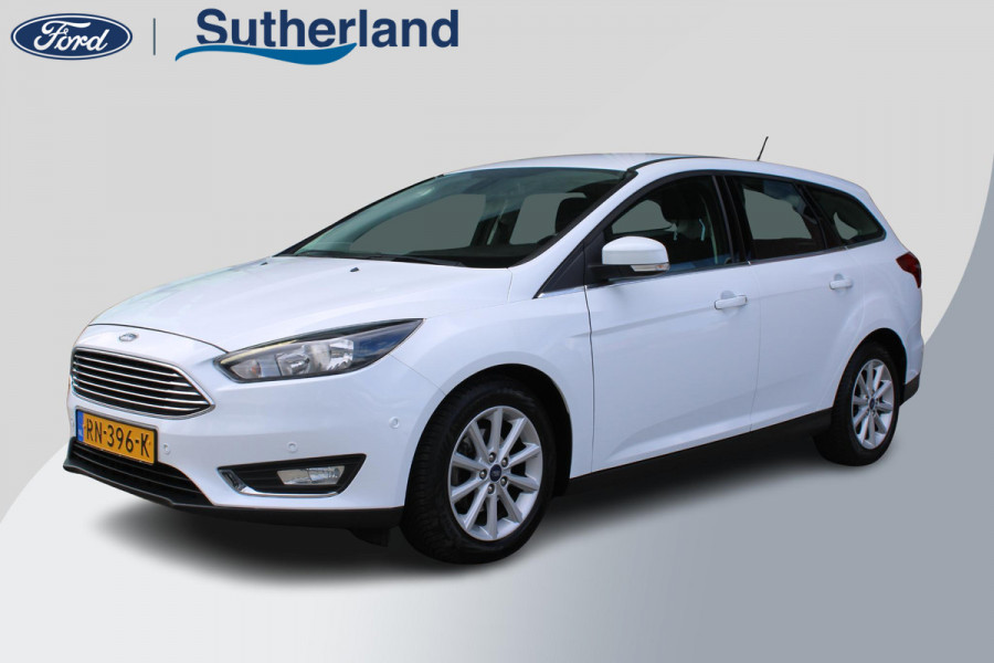Ford FOCUS Wagon 1.0 EcoBoost Titanium | Navigatie | Climate Control | Cruise Control | Lichtmetalen Velgen | Voorruitverwarming