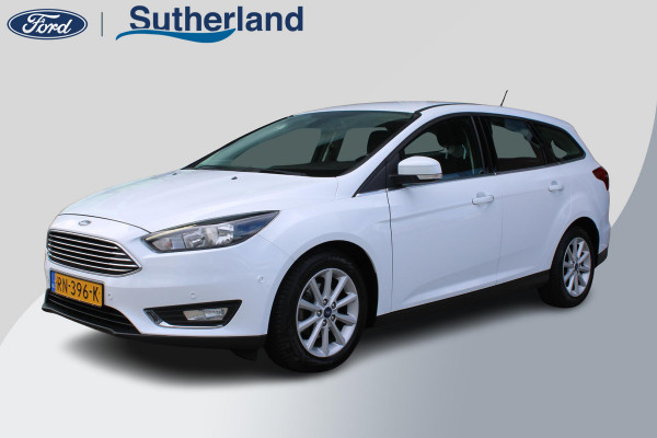 Ford FOCUS Wagon 1.0 EcoBoost Titanium | Navigatie | Climate Control | Cruise Control | Lichtmetalen Velgen | Voorruitverwarming