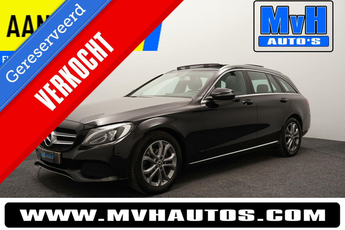 Mercedes-Benz C-Klasse Estate 180 Business Solution|PANO|LED|TREKHAAK Mercedes-Benz C-Klasse Estate 180 Business Solution|PANO|LED|TREKHAAK