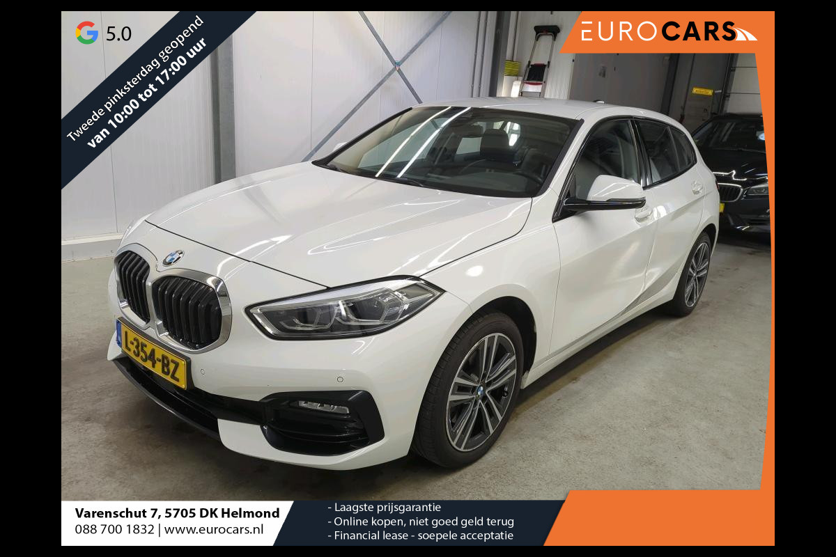 BMW 1-serie 118i Business Edition Plus Climate control Naviatie Cruise control LED Parkeersensor achter Appel Carplay/ Android Auto BMW 1-serie 118i Business Edition Plus Climate control Naviatie Cruise control LED Parkeersensor achter Appel Carplay/ Android Auto